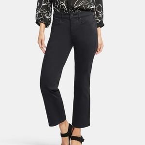 NYJD BLACK MARILYN STRAIGHT JEANS SZ 20W Petite